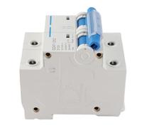 Garosa Disyuntor de CC PC Disyuntor en Miniatura Plateado DC1000V 10KA 36 Mm Protección contra Sobrecarga de Riel DIN para Sistemas de Baterías de Energía Solar y Paneles Eléctricos (100A)