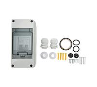 Garosa Disyuntor en Miniatura de CC 2P 25A Pa66 Disyuntor de Carcasa DC1000V 4000A Capacidad para Solar Fuera de la Red Distribución Eléctrica y Uso de Circuito de Batería
