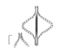 Garosa Draga de Cable Giratorio con Cadena de Descalcificación de Alcantarillado de Eje Flexible con Cadena de Acero de Aleación para Herramienta de Limpieza de Drenaje de Tuberías de