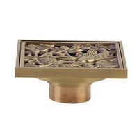 Garosa Drenaje Piso 10 cm lat¨®n con Filtro, Rejilla desag¨¹e Cocina Lavander¨ªa, Recoge residuos hogar Jard¨ªn Exterior, Drenaje Profesional, desag¨¹e Cocina Resistente