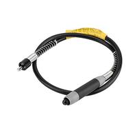 Garosa Eje Flexible para Taladro y Amoladora Eléctrica, Acero Inoxidable, 6mm, 1.05m, Mandril Sin Llave, Accesorio de Extensión