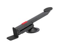 Garosa Elevador de Puerta Accionado por Pie, Acero Al Carbono con Rotación de 360 grados, Capacidad de Carga de 75 Kg para Instalación de Puertas de Madera y Metal