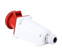 Garosa Enchufe Industrial, Aislamiento PA66, 5 Pines Trifásico 380-415V 63A IP67, Adecuado para Fabricación Industrial y Producción Agrícola