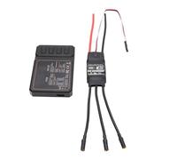 Garosa ESC sin Escobillas RC, Respuesta del Acelerador Ajustable 20A 2-3S Entrada LiPo 5V 2A Salida BEC, con Alta Seguridad y Fácil de Operar, para Modelos de Aviones y Aficionados a