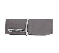 Garosa Estuche de Lona Gris para Pinceles y Lápices, Bolsa de Almacenamiento Portátil para Dibujo, Bocetos y Pintura