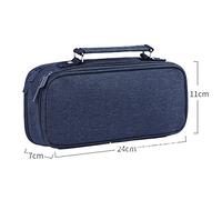 Garosa Estuche para Lápices de Gran Capacidad de Tres Capas, Bonito Estuche de Lona para Material Escolar y de Oficina, Capacidad para 50-80 Bolígrafos y Accesorios, Ideal para Adolescentes Adultos