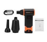 Garosa Fan Air Duster Potente Motor sin Escobillas Limpiador Portátil para el Hogar y el Exterior 130000 RPM (BLACK)