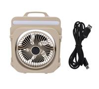 Garosa Fan que Acampa Portátil con la Fan de Escritorio Ajustable de 3 Configuraciones de Velocidad para la Pesca Al Aire Libre 4000mAh del Bbq