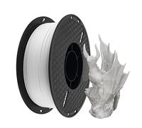 Garosa Filamento HS-PLA para Impresora 3D, Material de Impresión de Alta Fluidez de 1,75 Mm para Moldeado Rápido, Descarga Suave, Adecuado para Todas las Impresoras 3D (WHITE)