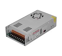 Garosa Fuente de Alimentación Conmutada 500W 24V 20.9A, Aleación de Aluminio, Disipación de Calor, Cobertura de Seguridad, para Automatización Industrial, Gabinete PLC, 215x115x50mm