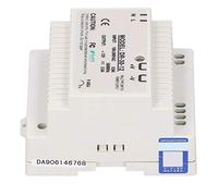 Garosa Fuente de Alimentación en Riel DIN, Material ABS, Refrigeración por Aire, Amplio Rango de Voltaje, Fuente de Alimentación para Gabinete de Control (DR-30-12)