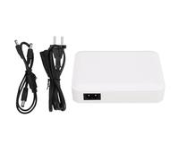 Garosa Fuente de Alimentación UPS Batería de Respaldo de 6600 MAh Fuente de Alimentación Ininterrumpida para Enrutadores Módems Cámaras de Seguridad Teléfonos Inteligentes con (Enchufe de la UE)