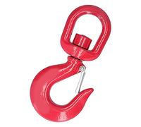 Garosa Gancho de Aparejo Giratorio, Gancho de Grúa de 360 grados de Acero Aleado con Capacidad de Carga de 3 Toneladas para Construcción y Transporte Portuario