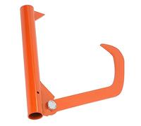 Garosa Gancho para Troncos Gancho para Troncos de Acero Inoxidable Naranja Elevador de Portátil Herramienta de Resistencia a la Oxidación que Ahorra Esfuerzo para Mover Enrollables y Acarrear Al