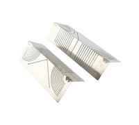 Garosa Herramienta de Marcado de ángulos y Arcos, Trazador de Lineal de Acero Inoxidable para Líneas Paralelas Precisas y ángulos de 90 Grados, Herramienta de Marcado Multifuncional para Ingenieros