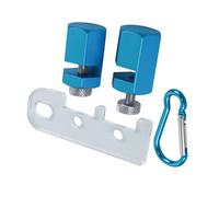 Garosa Herramienta de Perillas de Calibre de Escalera, Topes Cuadrados de Marco de Aleación de Aluminio con Soporte para Diseño de Largueros de Escaleras, Abrazaderas de Corte de Guía de Sierra para