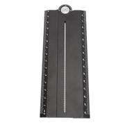 Garosa Herramienta de Regla de ángulo para Círculo y Dibujo de para Entusiastas de Bricolaje de Aluminio Multi Ruler