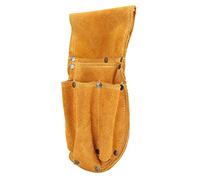 Garosa Herramienta Multifuncional Bolsa de Bolsillo Cinturón Bolsa de Herramientas Herramienta Engrosada Cintura Bolsa Piel de Vaca Hardware Almacenamiento de Herramientas,Caja de herramientas