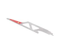 Garosa Hoja de Sierra Alternativa, Espacios Grandes de 6TPI para una Eliminación Eficiente de Astillas de Madera, 11,89 Pulgadas para Tubos de PVC de Troncos de Madera Húmedos