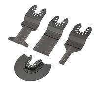Garosa Hojas de Sierra Oscilantes de Acero con Alto Contenido de Carbono, Herramientas de Precisión Duraderas para Corte de Madera y Plástico, 4 Uds.