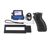 Garosa Impresora Portátil Impresora de Inyección de Tinta Portátil con Pantalla Táctil LED de 4,3 Pulgadas para Código QR Código de Barras Texto de Fecha en Tela de Papel Plástico de