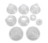 Garosa Inserto de Brida para Extractor de Lactancia Portátil S12, Repuesto de Silicona con Válvulas de Pico de Pato para Piezas de Extractor, Ideal para Madres Lactantes