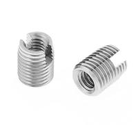 Garosa Insertos Roscados M4 x 8 mm, Metal, 20 Piezas, Juego de Reparación para Roscas