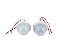 Garosa Interruptor de Control de Luz con Fotocélula Incandescente de 1000 W, 300 W, LED, 10 A, con Encendido Automático, Apagado y Diseño A Prueba de Lluvia para Iluminación de Jardín (AC/DC24V)