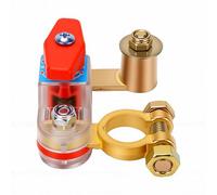Garosa Interruptor de Desconexión de Batería, Función Ajustable Giratoria para Coches, Barcos, Vehículos Recreativos, Resistencia a la Erosión, Cobre