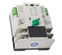 Garosa Interruptor de Transferencia Automática de Energía, Interruptor Miniatura Retardante de Llama para Fuente de Alimentación Doméstica de 230 V, 100 A con Conmutación de Milisegundos para