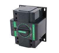 Garosa Interruptor de Transferencia de Energía Dual, Interruptor de Automático 63A con Cubierta Protectora y Modo Manual, para Edificios Residenciales y Producción Mecánica