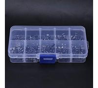 Garosa Interruptor Táctil 100 Piezas Interruptores de Botón Táctiles 4 Pines Táctil Momentáneo en Miniatura para Placa de Circuito Electrónico PCB Calculadora de Teléfono de Juguete