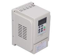 Garosa Inversor de Frecuencia Variable 2.2KW Controlador de Velocidad del Motor de Entrada Monofásico de Plástico 110V a 220V para Motores Trifásicos