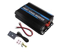 Garosa Inversor Fotovoltaico de 6000 W Convertidor de Potencia de Onda Sinusoidal Pura Inversor Digital de 12 V CC a 220 V CA para Equipos de 220 de Generación de Energía Viajes Uso de Emergencia Al