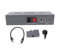 Garosa Inyector PoE Gigabit Power Over Ethernet de 150 W 5 en 1 con Salidas USB A y Tipo C para Antena Dishy V2 y Cámaras IP (Enchufe de la UE)