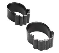 Garosa Juego De 2 uds. De Troqueles De Corte De Cuero, Herramienta De Corte Hueco De Acero De Aleación para Manualidades, Fabricación De Joyas y Artesanía De Cuero, 55mm, 62mm