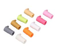 Garosa Juego de adaptadores de pluma de 9 piezas Reemplace el adaptador original Soportes de pluma de iris para Cutter Stock Pen Holder Troquelado Relieve Art Craft Tools