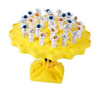 Garosa Juego de árbol de Equilibrio, Rompecabezas Interactivo Apilable para Niños, Juguete de árbol de Equilibrio de Plástico Ecológico con 24/48 Astronautas, Divertido Juego de Mesa Familiar para