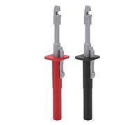 Garosa Juego de Clips de Sonda Perforadora de Alambre, Latón PA, Gancho de Prueba de Punción de Acero Inoxidable con Conector de 4 Mm CAT III 1000 V 10 A para Pruebas de Diagnóstico Automotriz, Uso de