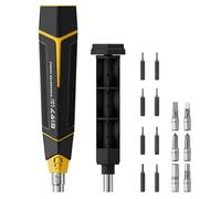 Garosa Juego de Destornilladores Compactos de Puntas Múltiples, Herramienta de Reparación Portátil con 14 Puntas de Precisión para Anteojos, Portátiles y Dispositivos Electrónicos (JM-8197)