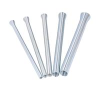 Garosa Juego de Dobladoras de Tubos con Resorte, 5 Tamaños, 5/8, 1/2, 3/8, /16, 1/4 Pulgadas, Kit de Dobladoras de Tubos de Acero con Resorte para Doblar de Acero de Pared