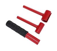 Garosa Juego de Llaves de Ajuste de Bisagra, Herramienta Dobladora de Bisagra de Puerta de Acero de Aleación de 2 Uds con Ergonómico para Reparación Precisa de Gabinetes y del Hogar