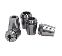 Garosa Juego de Pinzas Juego de Pinzas de Resorte de Acero con Alto Contenido de Carbono 5 Piezas D6.3x5 D8x6.2 D14x11.2 D15x12 D16x12 para Fresadora de Torno CNC Agarre Fuerte Alta Precisión