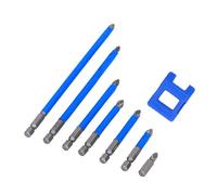 Garosa Juego de Puntas de Destornillador Eléctrico Magnético de 7 Piezas, Acero de Aleación con Magnetizador, Duradero y Compacto para Automóviles, Reparaciones y Uso Doméstico