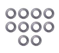 Garosa Juego de Rodamientos de Bolas de Empuje Plano de 10 Piezas, Rodamientos de Metal Desmontables, Alta Precisión para Ganchos de Grúa y Gatos 51100 (51104)