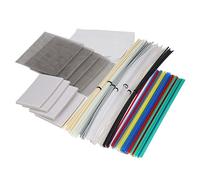 Garosa Juego de Varillas de Soldadura de Plástico de 106 Piezas ABS PP PU PE PA PC TPO Varilla de Soldadura de Plástico para Mantenimiento de Parachoques 12 Colores con Varillas Redondas y Planas para