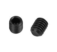 Garosa Junta Universal 2 Unidades de Acoplamiento de Eje de Metal Negro con Tornillos para Modelos de Automóviles, Robots y Barcos, Alto Rendimiento, 8 Mm de Diámetro Interior, 16 Mm de Diámetro