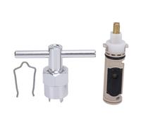 Garosa Kit Completo de Cartucho 1222 con Extractor de Cartucho y de Retención para Reemplazo de Grifo de Ducha de Bañera Monomando