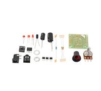 Garosa Kit de Amplificador de Audio LM386, Módulo Electrónico Súper Mini, Placa FR4 PCB 3 12V con Luz Indicadora de Potencia para Altavoz 0,5 W 10W