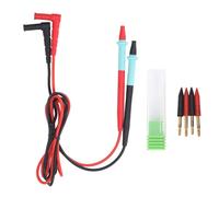 Garosa Kit de Cables de Prueba para Multímetro CAT III, Juego de Sondas de Prueba Eléctricas de Silicona de 1000 V con 4 Puntas de Aguja Intercambiables para Electricistas y Bricolaje